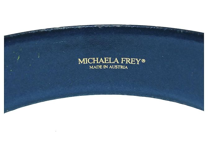 Michaela Frey Bracciale Smaltato Jugendstil Nero e Oro Multicolore - vista 5