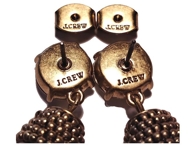 J.Crew Orecchini pendenti con nappa dorati D'oro - vista 7