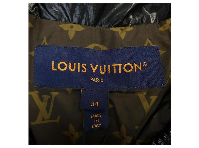 Chaqueta de Plumas Louis Vuitton Negro - vista 5