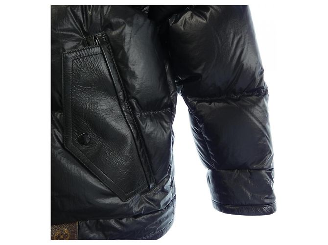 Chaqueta de Plumas Louis Vuitton Negro - vista 7