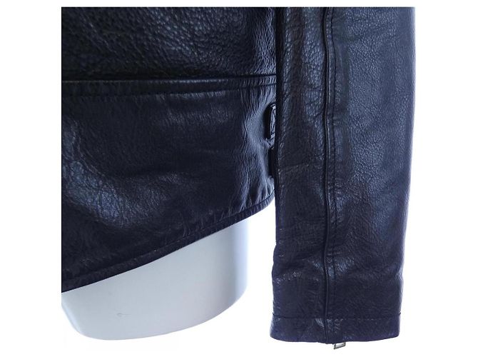 Autre Marque Chaqueta de cuero Riders Dsquared2 S74AM0956 Negro - vista 6