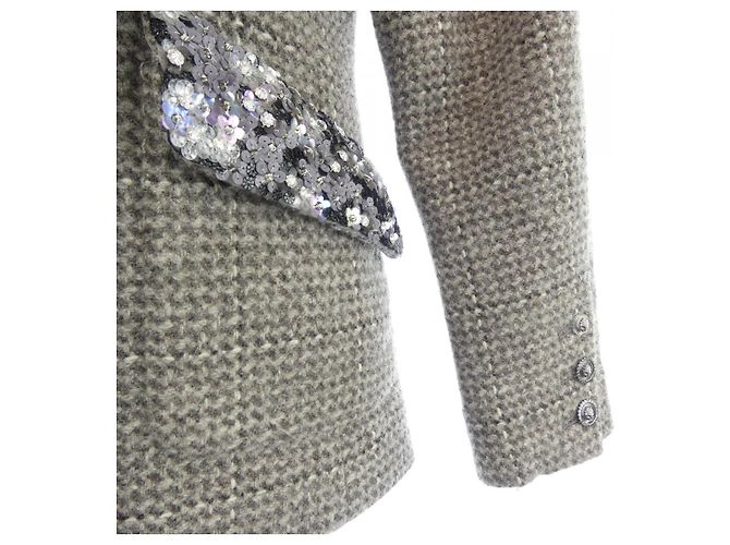 Chaqueta Chanel LOOK42 Castaño - vista 7