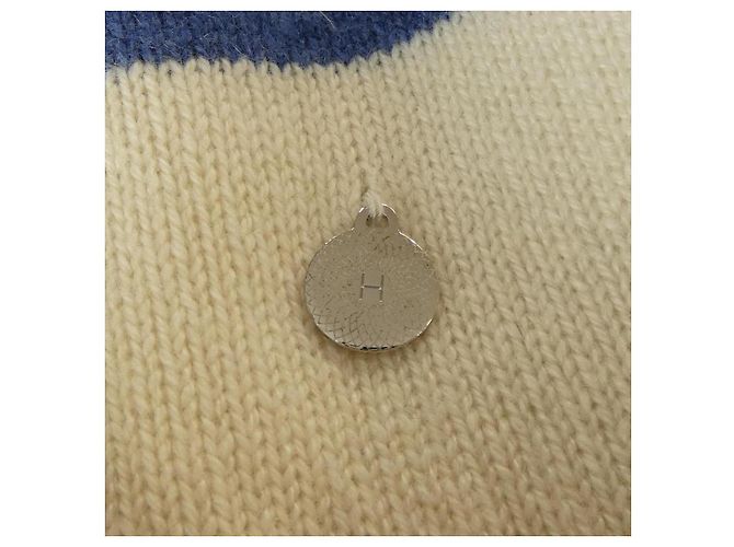 Hermès Hermes Cashmere-Kleid Weiß - Ansicht 7
