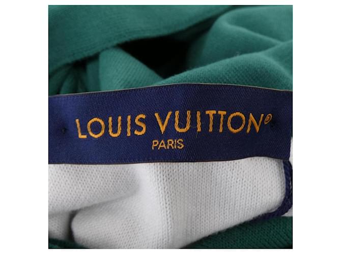 Sudadera Louis Vuitton Monogram Gradient Verde - vista 4