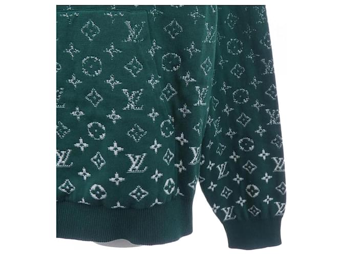 Sudadera Louis Vuitton Monogram Gradient Verde - vista 6