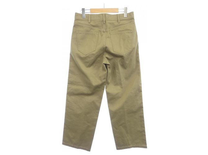 Céline Pantaloni a gamba dritta a vita media CELINE Beige - vista 2