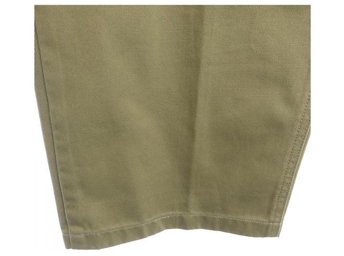 Céline Pantaloni a gamba dritta a vita media CELINE Beige - vista 5