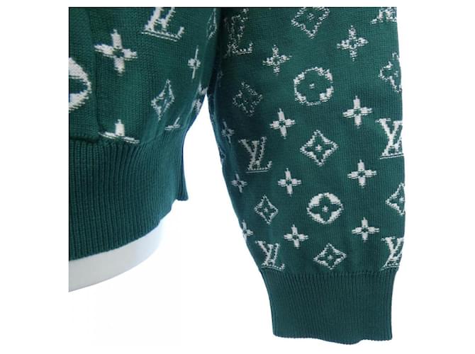 Louis Vuitton Monogram Gradient Hoodie Grün - Ansicht 6