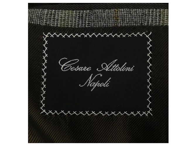 Autre Marque Traje Cesare Attolini Castaño - vista 4