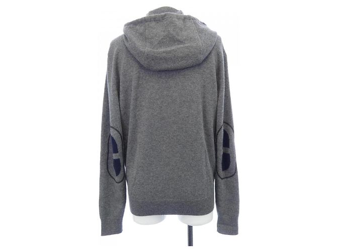 Hermès Maillon Chaine d'Ancre 100% Kaschmir Hoodie XS Braun - Ansicht 2