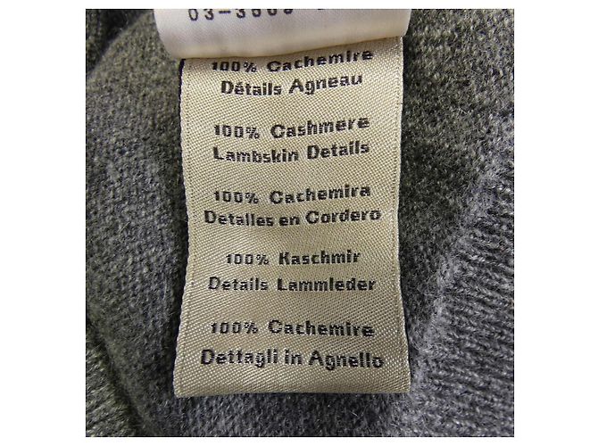 Hermès Maillon Chaine d'Ancre 100% Kaschmir Hoodie XS Braun - Ansicht 3