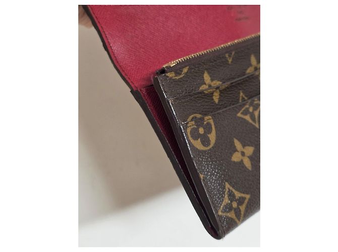 Cartera Louis Vuitton Monogram con Cadena Castaño Monograma - vista 8