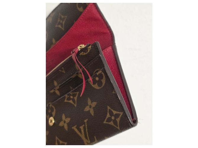 Cartera Louis Vuitton Monogram con Cadena Castaño Monograma - vista 9