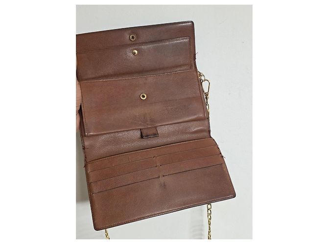 Louis Vuitton Pochette Felicie Monogram Marrone - vista 7