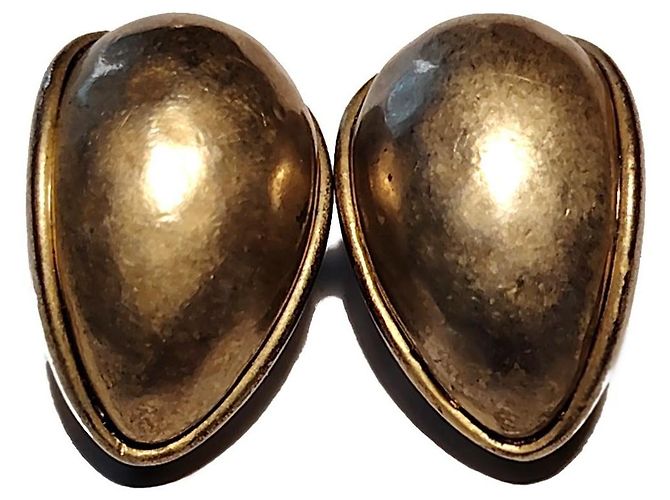 Orecchini Ralph Lauren dorati D'oro - vista 3