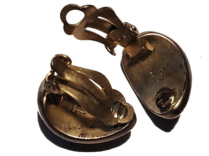 Orecchini Ralph Lauren dorati D'oro - vista 4