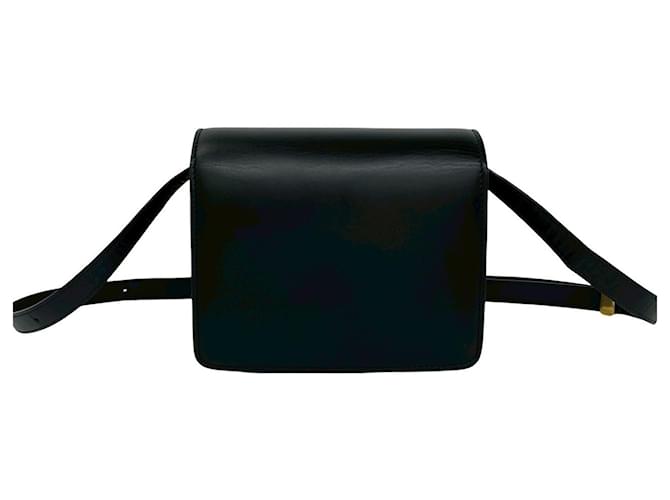 Céline Borsa a Spalla Celine Classic Box Leather Nero - vista 3