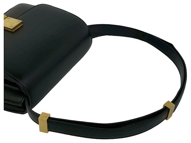 Céline Borsa a Spalla Celine Classic Box Leather Nero - vista 4
