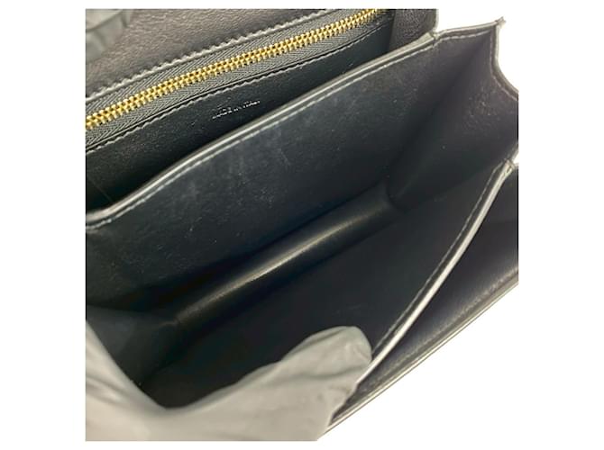 Céline Borsa a Spalla Celine Classic Box Leather Nero - vista 9