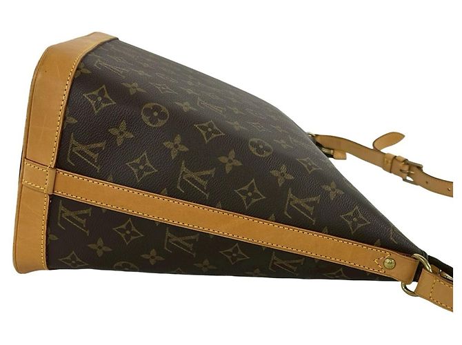 Borsa a spalla semi Louis Vuitton Amfar Three Vanity Star Monogram Leather Marrone - vista 6