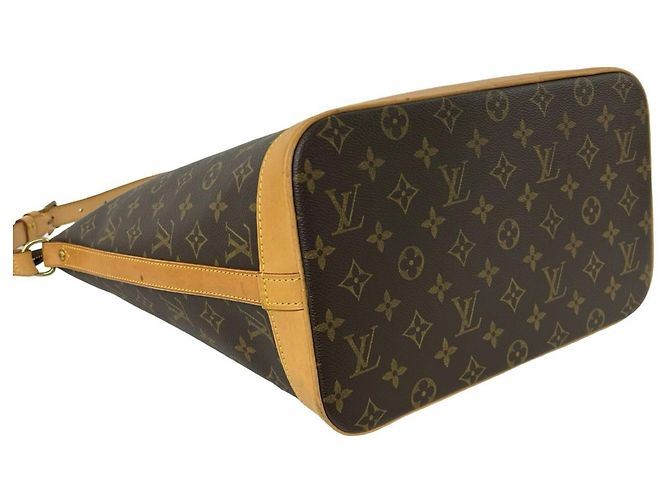 Borsa a spalla semi Louis Vuitton Amfar Three Vanity Star Monogram Leather Marrone - vista 7