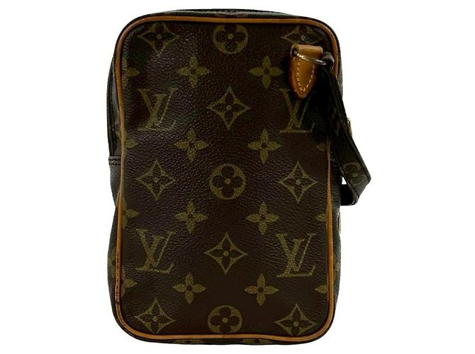 Louis Vuitton Vintage Amazon Monogram Leder Mini Schultertasche Braun - Ansicht 3