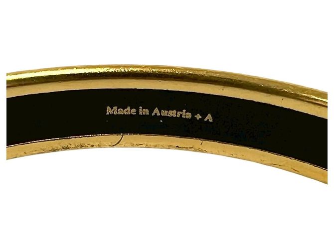 Hermès Hermes Armreif vergoldet Golden - Ansicht 2