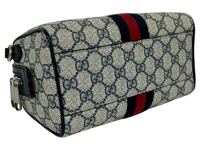 Borsa a mano in pelle Gucci Ophidia Sherry Line con logo GG e finiture metalliche - vista 7