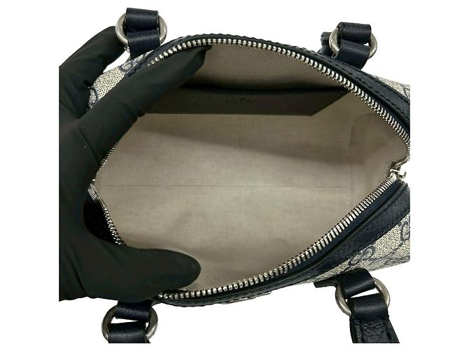 Borsa a mano in pelle Gucci Ophidia Sherry Line con logo GG e finiture metalliche - vista 9