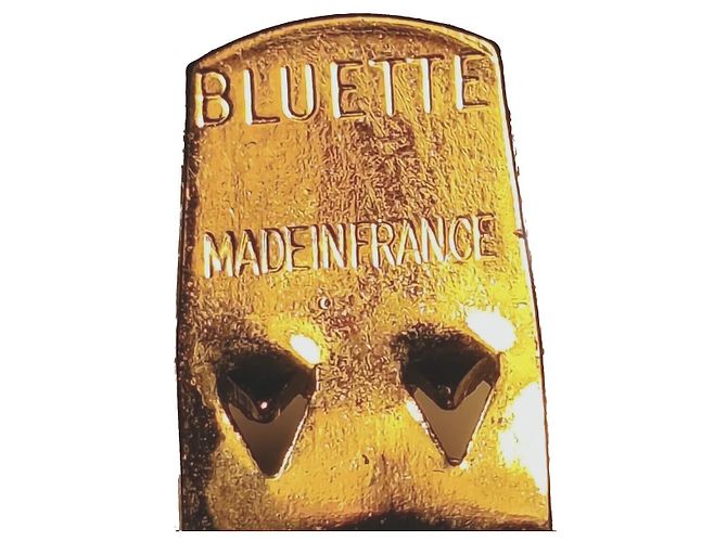 Autre Marque Bluette Gold Tone Schuhclips - Skulpturales Design Golden - Ansicht 7