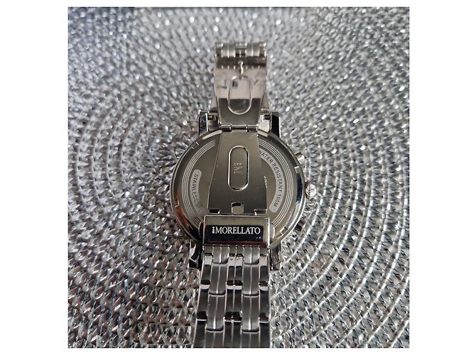 Autre Marque Reloj Cronógrafo Morellato en Acero Inoxidable Plata Azul - vista 4