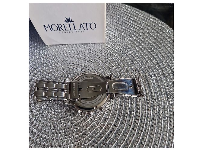 Autre Marque Reloj Cronógrafo Morellato en Acero Inoxidable Plata Azul - vista 5