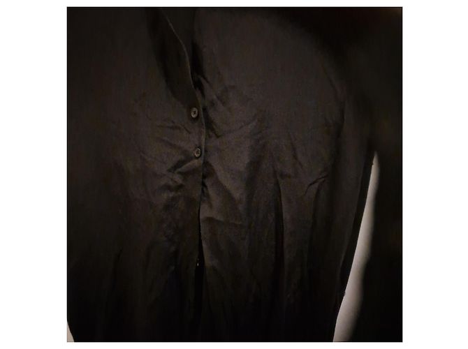 Autre Marque Twinset Simona Barbieri Mono Negro de Viscosa - vista 4
