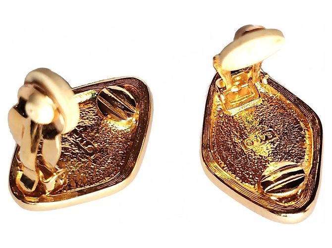 Orecchini a clip Swarovski SAL in cristallo, tono oro, pavé D'oro - vista 7