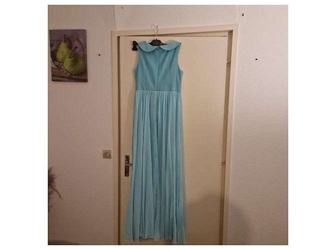 Autre Marque Isabel Garcia Langes Kleid in Hellblau - Ansicht 4