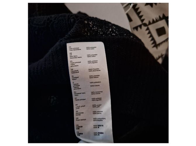 Claudie Pierlot Spitzenpullover Schwarz - Ansicht 10
