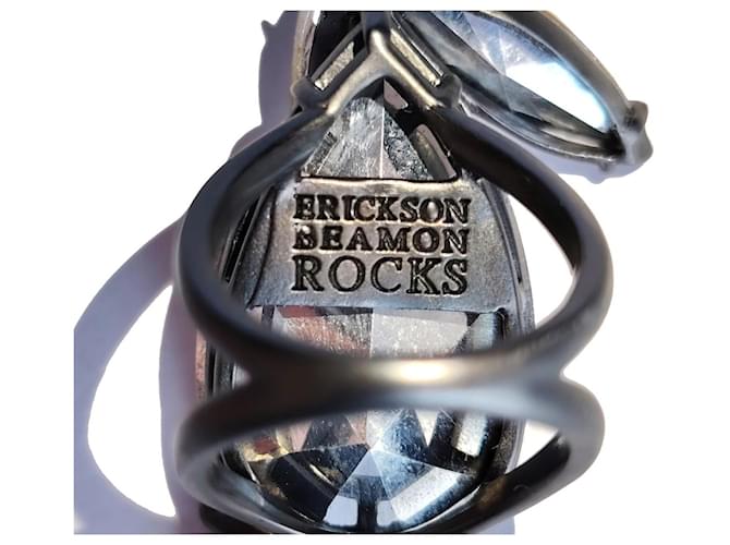Anello Cocktail Erickson Beamon Rocks Multi-Pietra Multicolore - vista 6