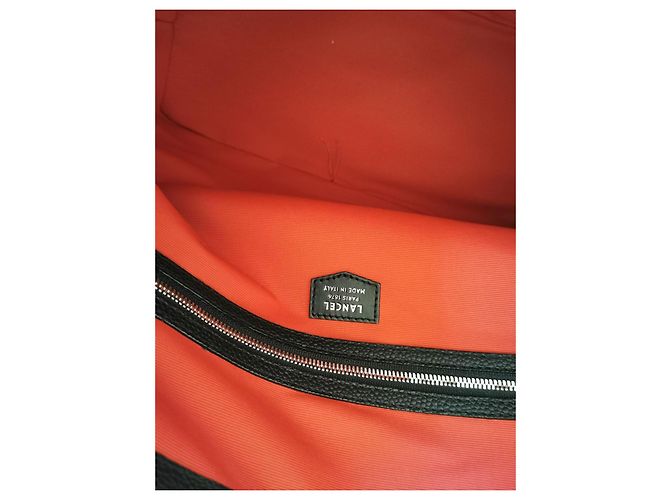Lancel Borsa Tote Ninon in pelle nera Nero - vista 12
