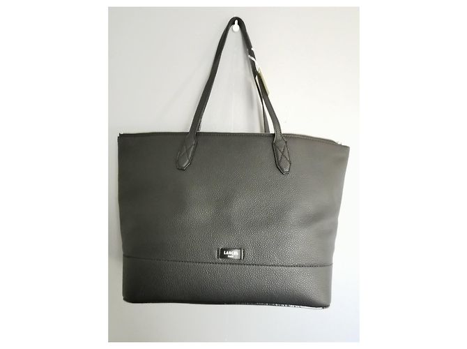 Lancel Borsa Tote Ninon in pelle nera Nero - vista 14