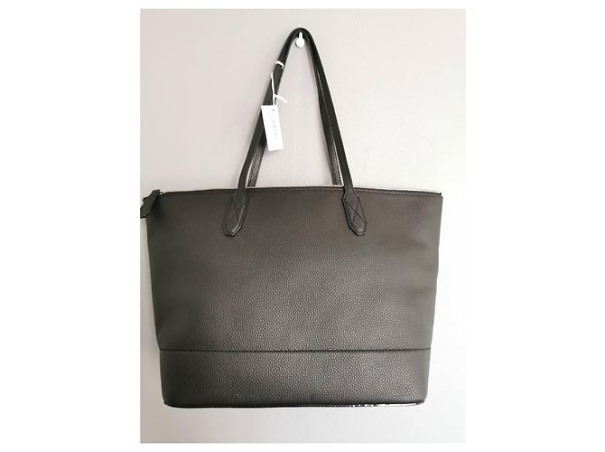 Lancel Borsa Tote Ninon in pelle nera Nero - vista 16