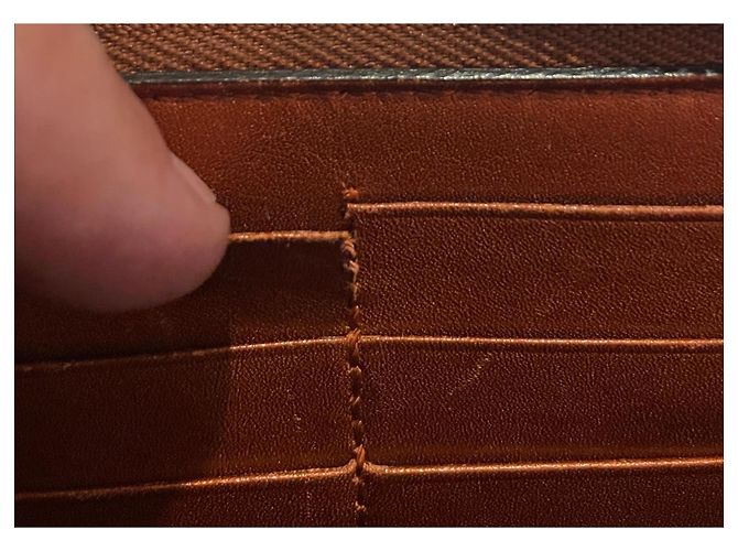 Gucci Monogram Canvas Zip-Around Wallet with Bow - Black - view 15