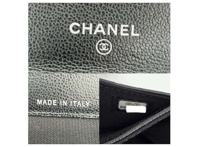 Monedero Chanel Matelassé Negro - vista 6