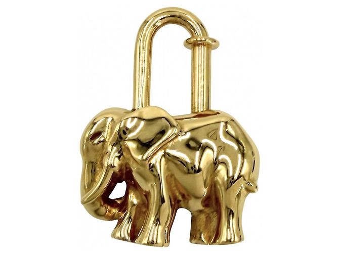 Hermès Pendente Elefante in Oro Hermes D'oro - vista 2