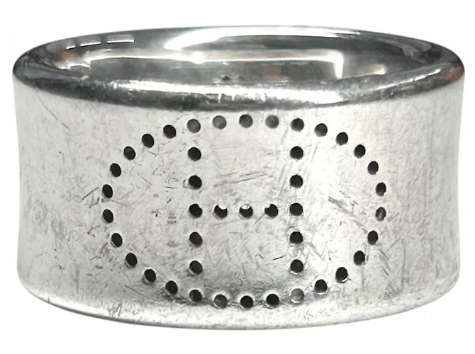 Ring Hermès Anel Ruban Eclipse Hermes Prata - vista 2