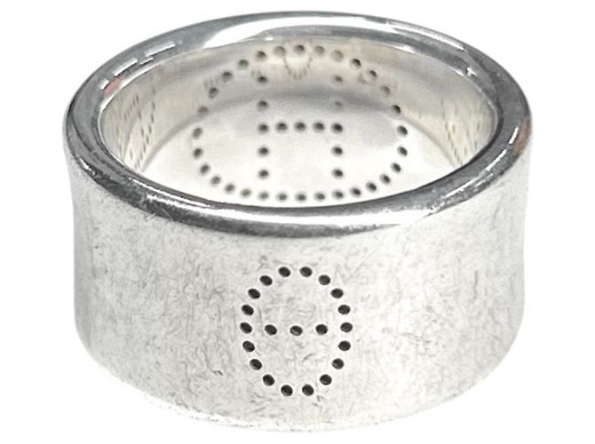 Ring Hermès Anel Ruban Eclipse Hermes Prata - vista 3