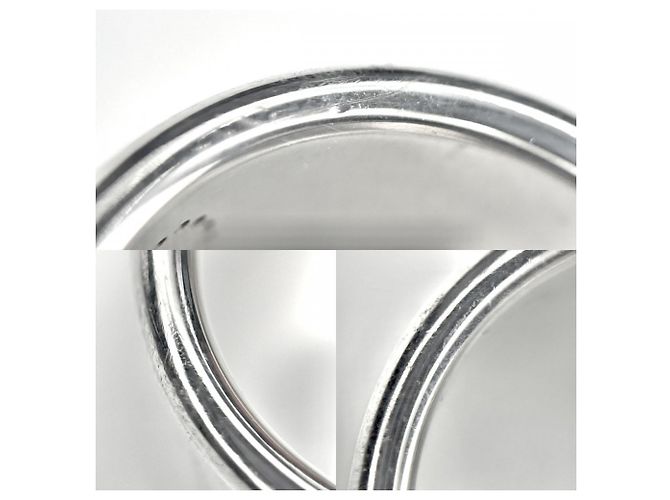 Ring Hermès Anel Ruban Eclipse Hermes Prata - vista 6