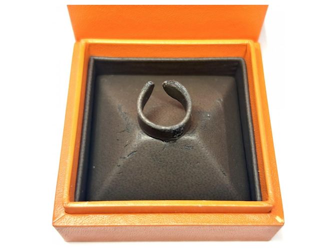 Ring Hermès Anel Ruban Eclipse Hermes Prata - vista 9