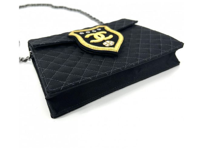 Borsa a tracolla Matelassé da donna Chanel Nero - vista 3