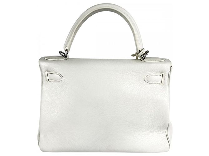 Hermès Borsa a tracolla da donna Hermes Kelly 28 Bianco - vista 2