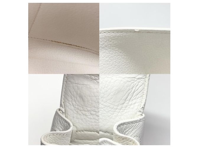 Hermès Borsa a tracolla da donna Hermes Kelly 28 Bianco - vista 8